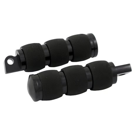 Avon Folding foot pegs Air Cushion, black anodized Item No: 955947