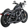 Vance & Hines, Twin slash 3" slip-on PCX mufflers. black Item No: 956423
