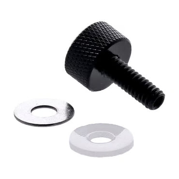 Thumb screw kit for seat. Low profile. Black Item No: 958048