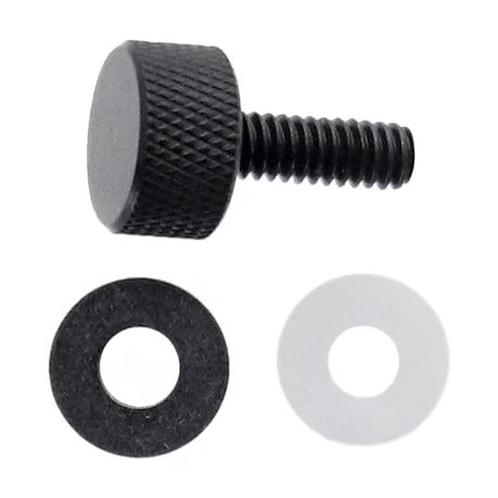 Thumb screw kit for seat. Low profile. Black Item No: 958048