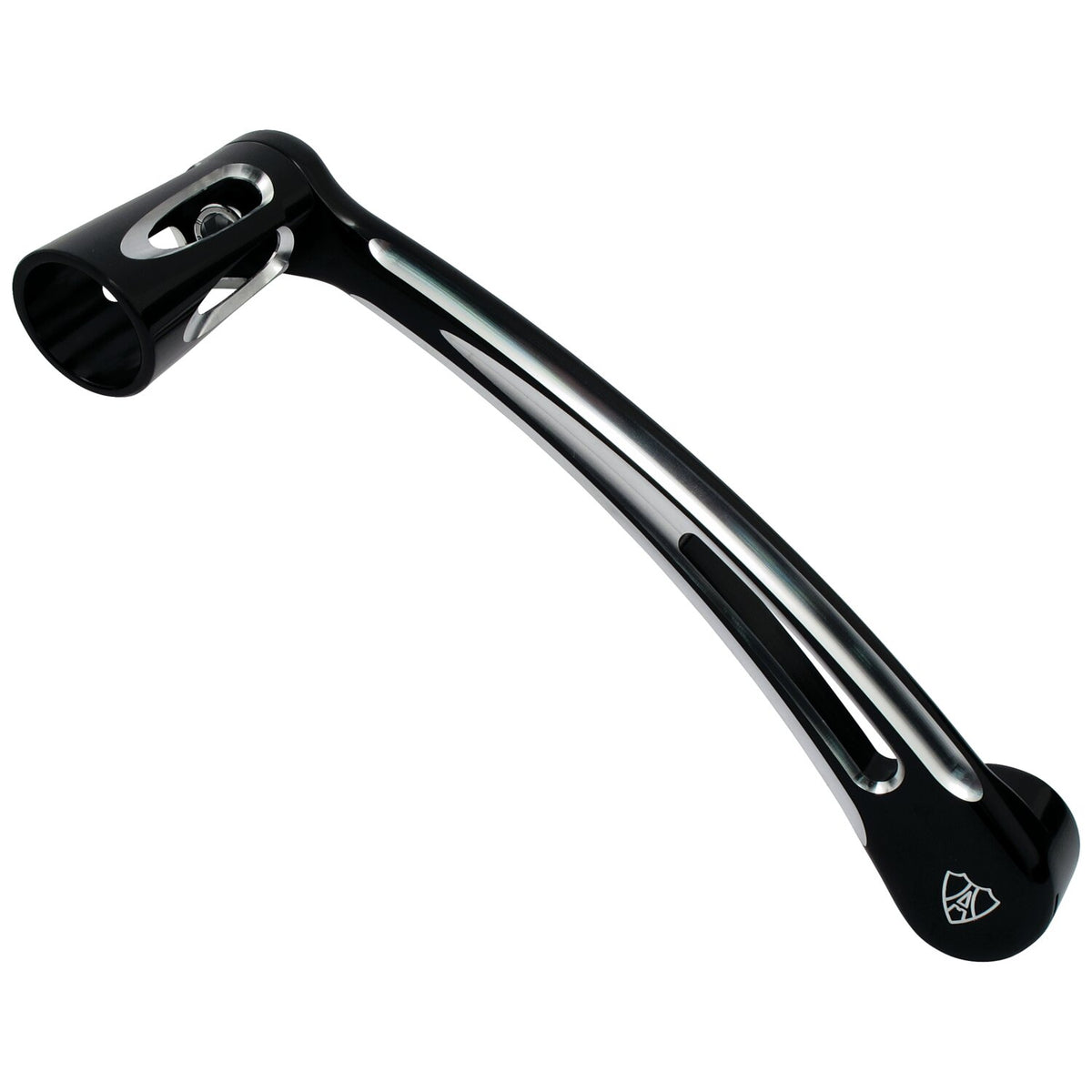 Arlen Ness Deep Cut ydre gearskiftearm – krom/sort