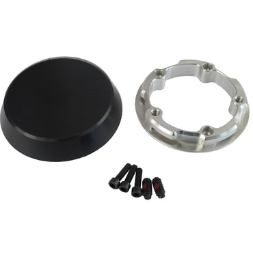 JIMS opbevaringslomme til Twin Cam, krom, Smooth