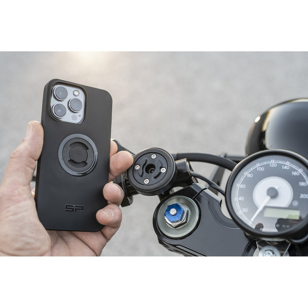 SP Connect™ anti-vibrationsmodul SPC+ – sort