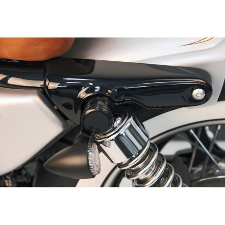 Cult-Werk, XL short fender strut covers. Gloss black Item No: 963042