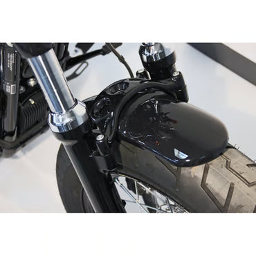 Cult-Werk 'Bobber' Kortere Forskærm – Gloss Black
