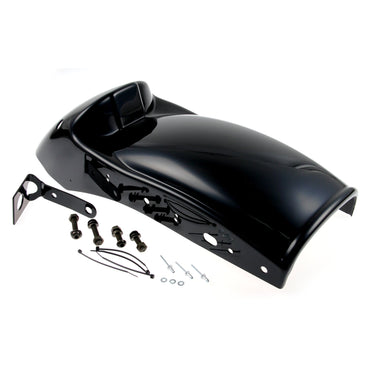 Cult-Werk XL Bobber bagskærm, blank sort