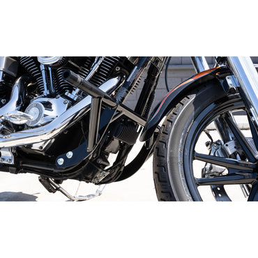 Burly Brand Brawler crashbar-kit til Dyna, sort
