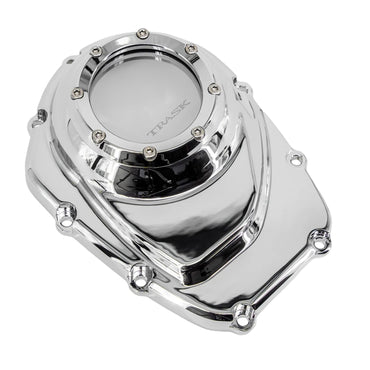 Trask Performance Assault cam cover med vindue, krom