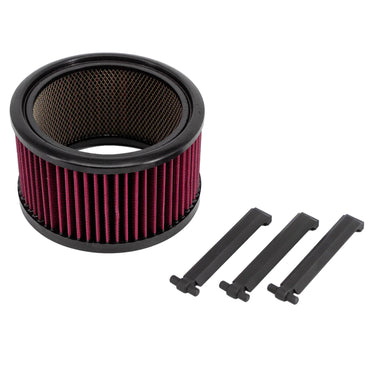 Trask Big Power Assault luftfilterkit, mat sort