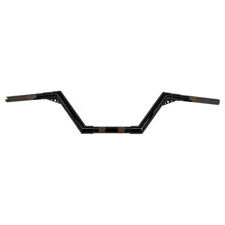 Trask, V-Line handlebar 1" +2" rise. Black Item No: 963399