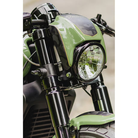 Cult-Werk, headlamp mask kit 'NRS Style'. Gloss black Item No: 964995