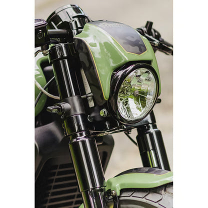 Cult-Werk, headlamp mask kit 'NRS Style'. Gloss black Item No: 964995