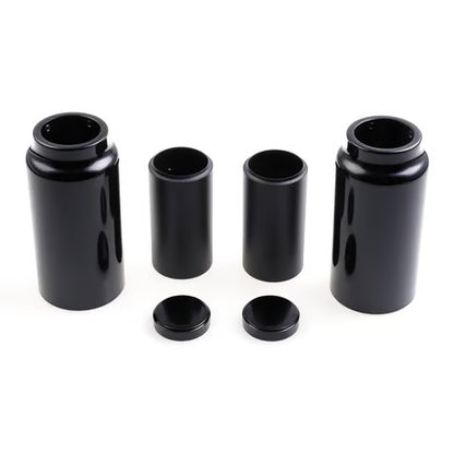 Cult-Werk, 6-piece fork tube cover kit Medium. Gloss black Item No: 965129