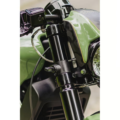 Cult-Werk, 'Shorty' front turn signal kit. Black Item No: 965230