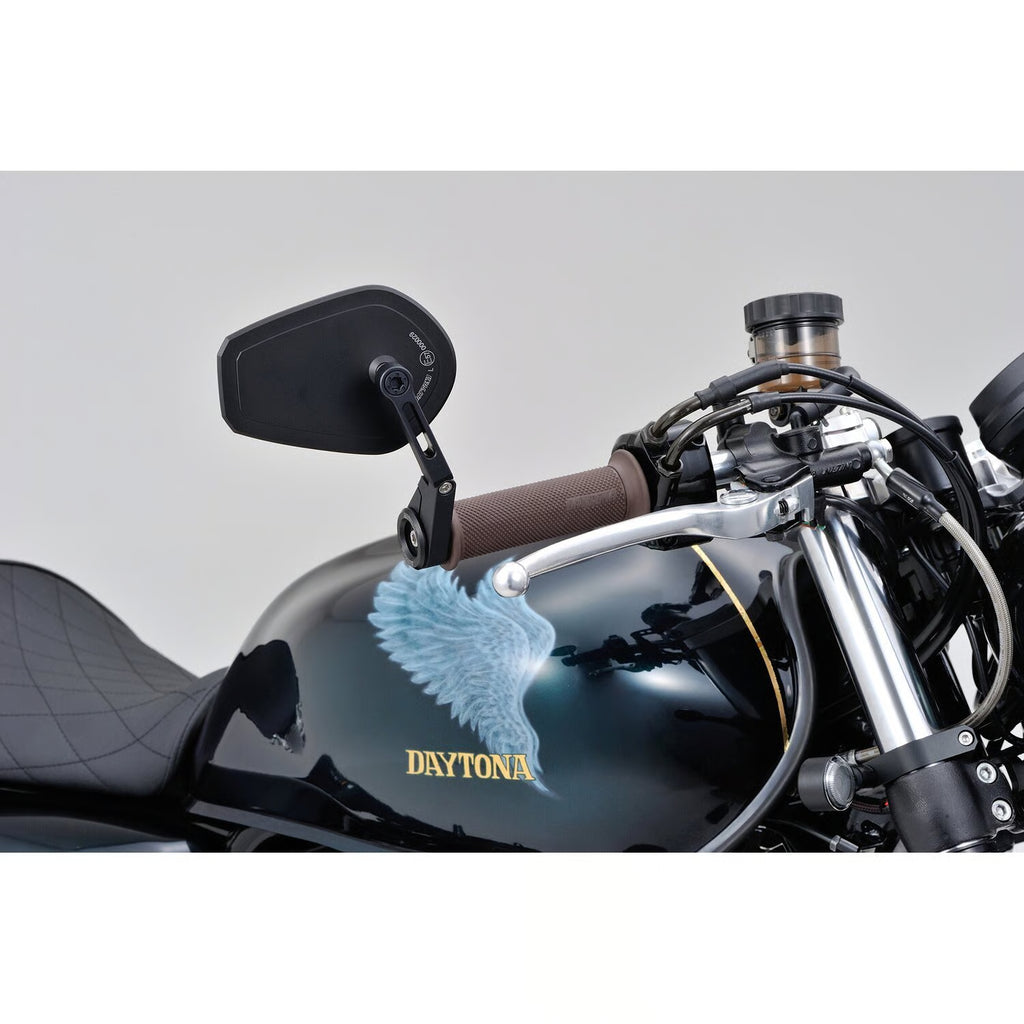 Daytona, clamp-on Flat D-mirror. Number 15 Item No: 968814