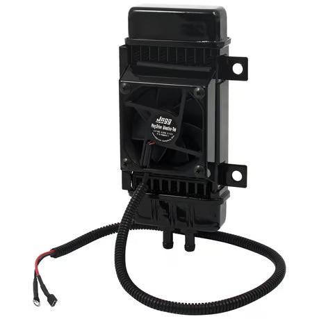 Jagg, oil cooler kit. Vertical mount, 10 row, Fan Item No: 970774