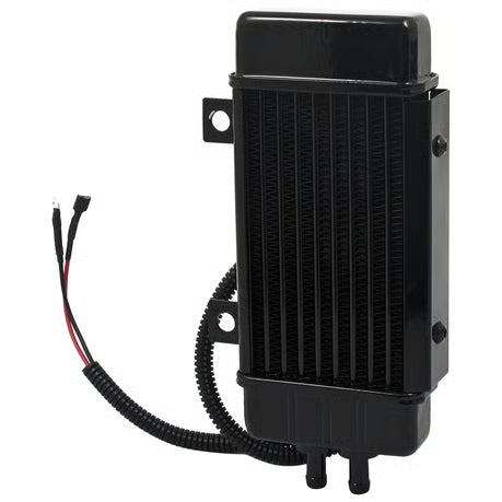 Jagg, oil cooler kit. Vertical mount, 10 row, Fan Item No: 970774