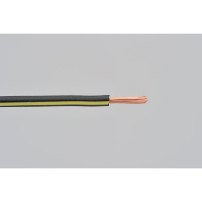 Elektrisk ledning 2 m, 0,75 mm², sort/gul – MCS