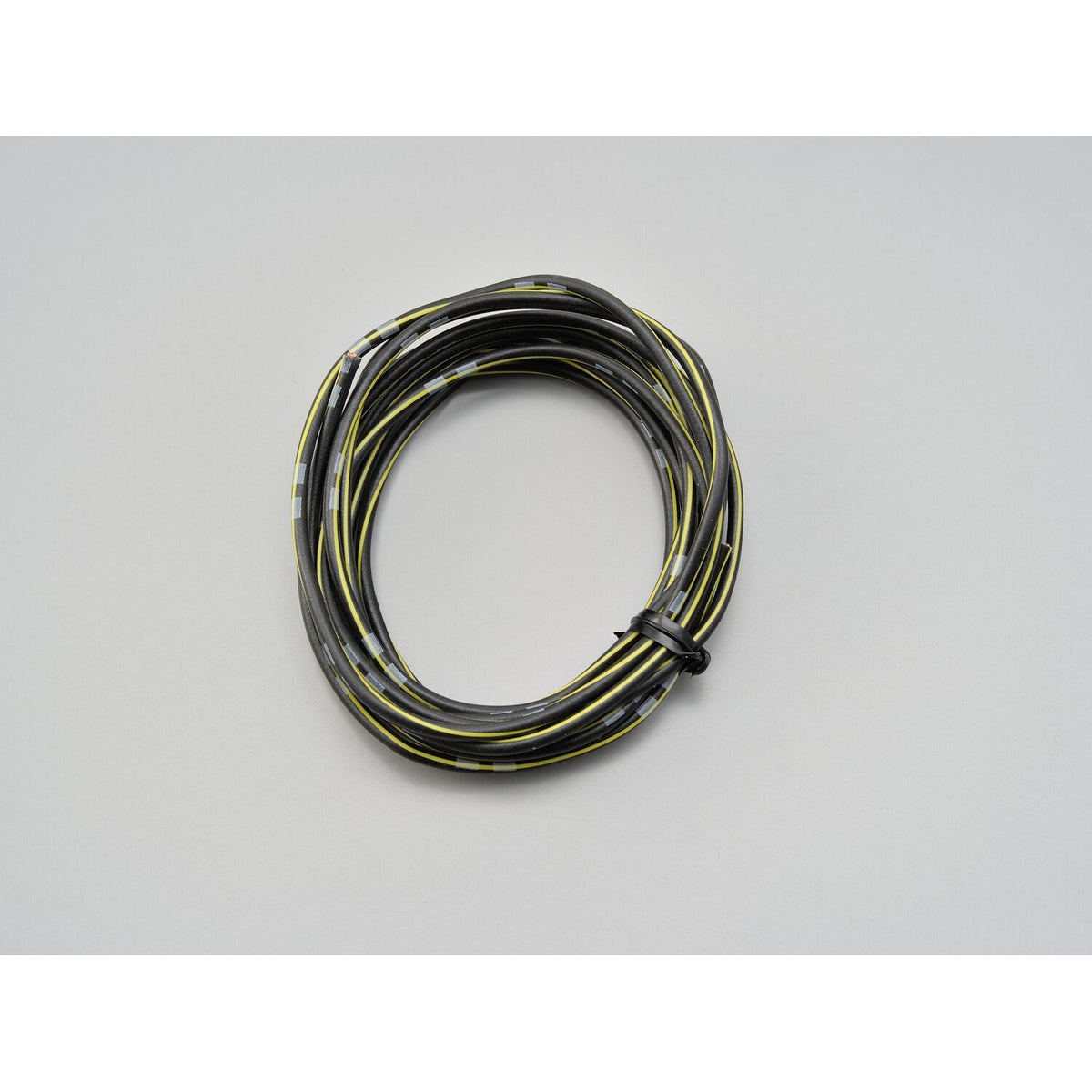 Elektrisk ledning 2 m, 0,75 mm², sort/gul – MCS