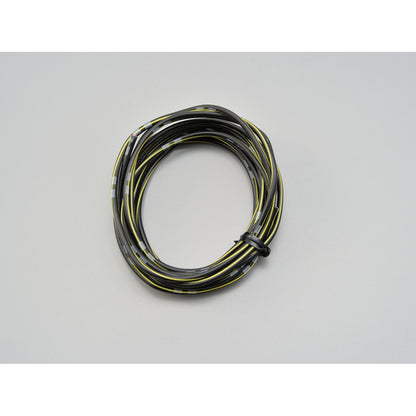 Elektrisk ledning 2 m, 0,75 mm², sort/gul – MCS