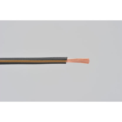Elektrisk ledning 2 m, 0,75 mm², sort/brun