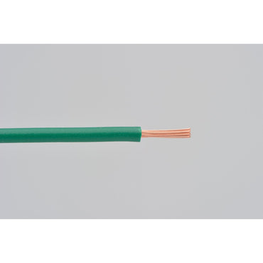MCS elektrisk ledning, grøn, 2 m, 0,5 sq