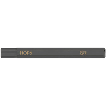 Wera Hex-Plus-bit til slagskruetrækker 6,0 mm