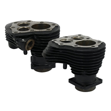 Samwel 45” Flathead cylindersæt, sort – for og bag
