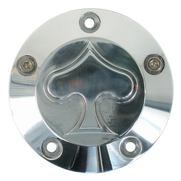 CPV pointdæksel Spade – poleret aluminium