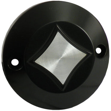 CPV Diamond point cover – sort med kontrastfræsning