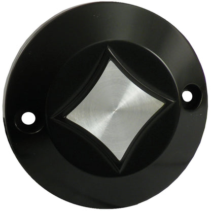 CPV Diamond point cover – sort med kontrastfræsning