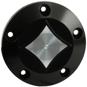 CPV Diamond point cover – sort kontrastfræset