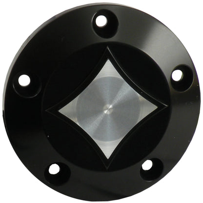 CPV Diamond point cover – sort kontrastfræset