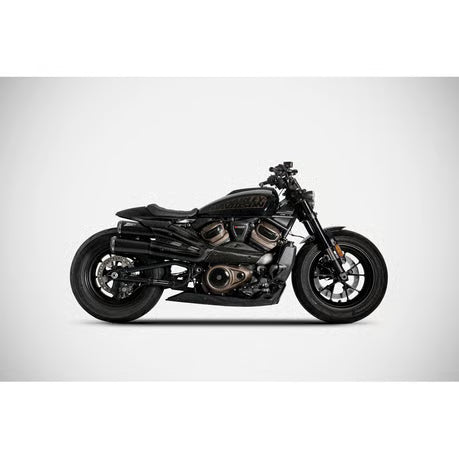 Zard, Sportster S Top Gun exhaust system. Matte black Item No: 973644