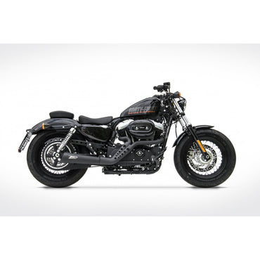 Zard Sport 2-1 udstødning til XL Sportster, sort