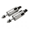 PS, 422 series shocks. STD to -2". STD Duty. Chrome Item No: 974254