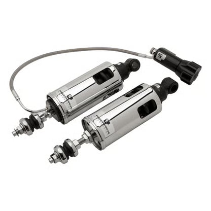 Progressive Suspension 422 Series HD Softail Støddæmpere – Krom med RAP (0" til -2")