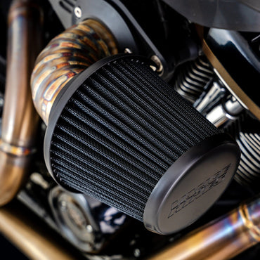 Vance & Hines VO2 Falcon luftfilter – rustfrit stål