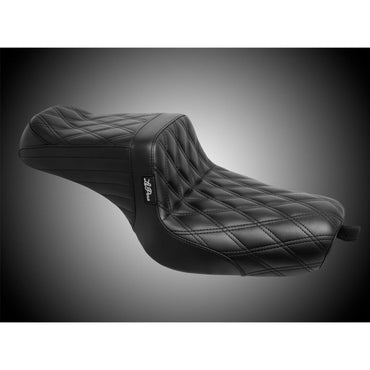Le Pera TailWhip 2-up sæde, Double Diamond, sort