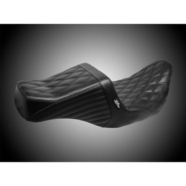 Le Pera TailWhip 2-up sæde, Double Diamond, sort