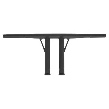 Burly 1-1/4" Folsom Bar T-Bar Styr – Matsort (10", 28 cm)