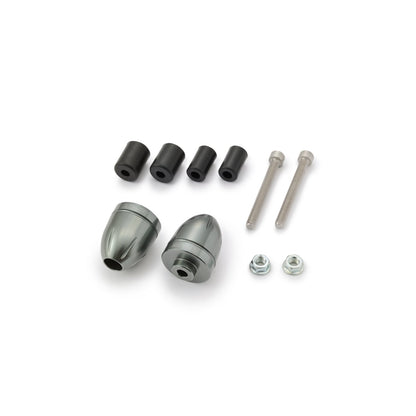 Daytona Bullet styrender, Gun Metal Gray, 2 stk.
