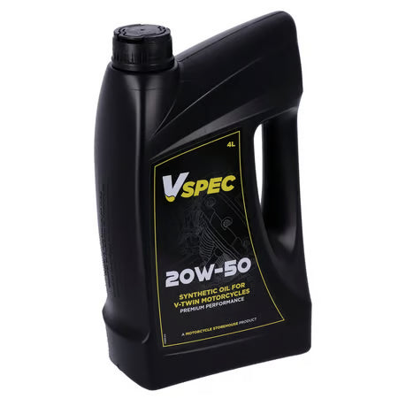 Vspec, 20W50 Full Synthetic motor oil. 4 liter bottle Item No: 975489
