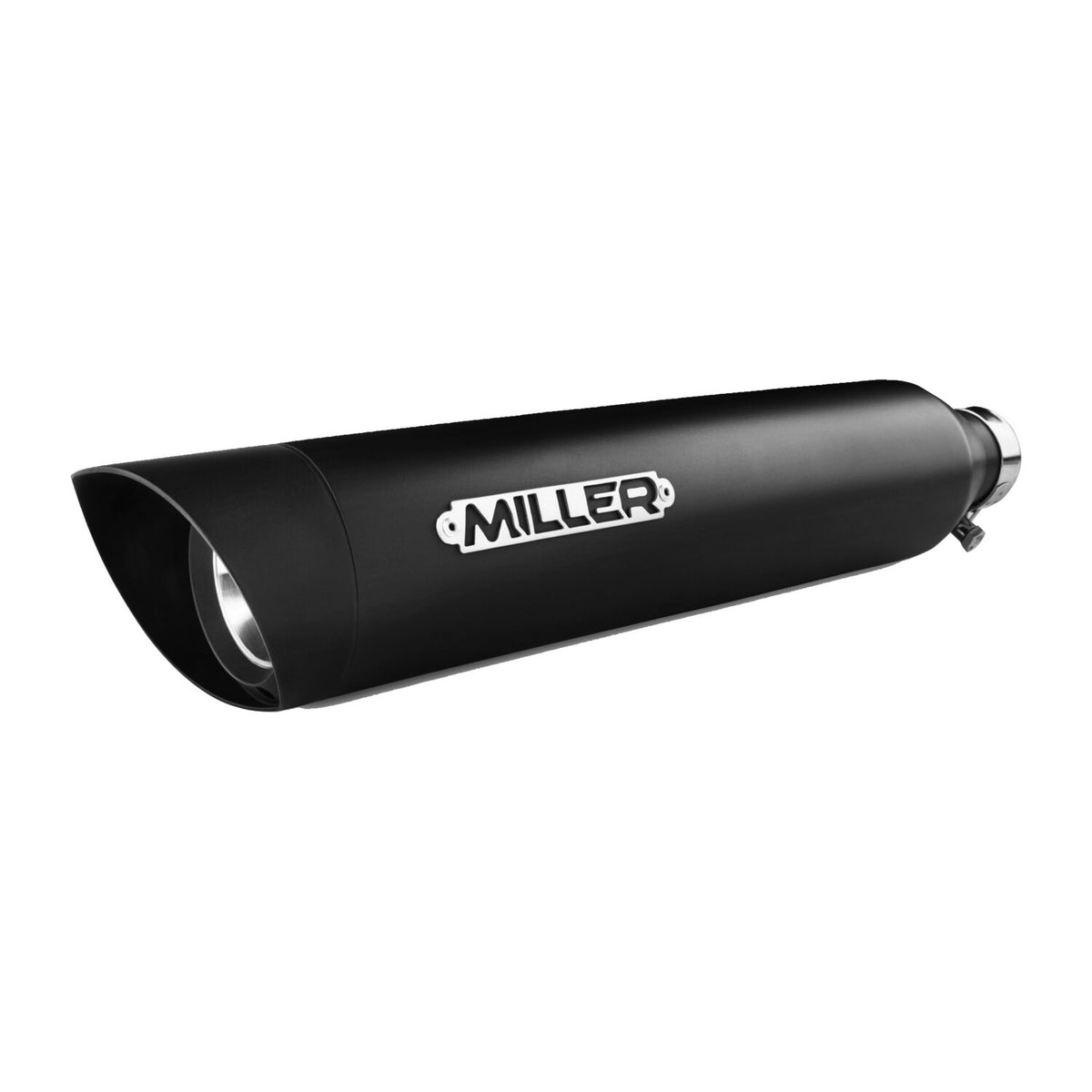 Miller Independence 2-1 slip-on lyddæmper, mat sort
