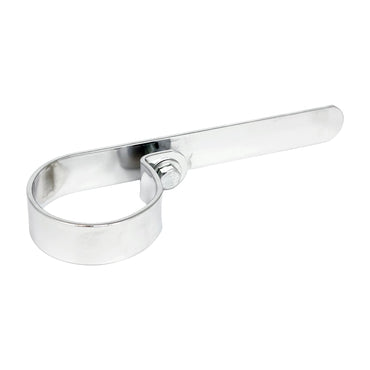 Paughco P-clamp til lyddæmper, 2-1/2", krom