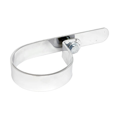 Paughco P-clamp til lyddæmper, 3", krom