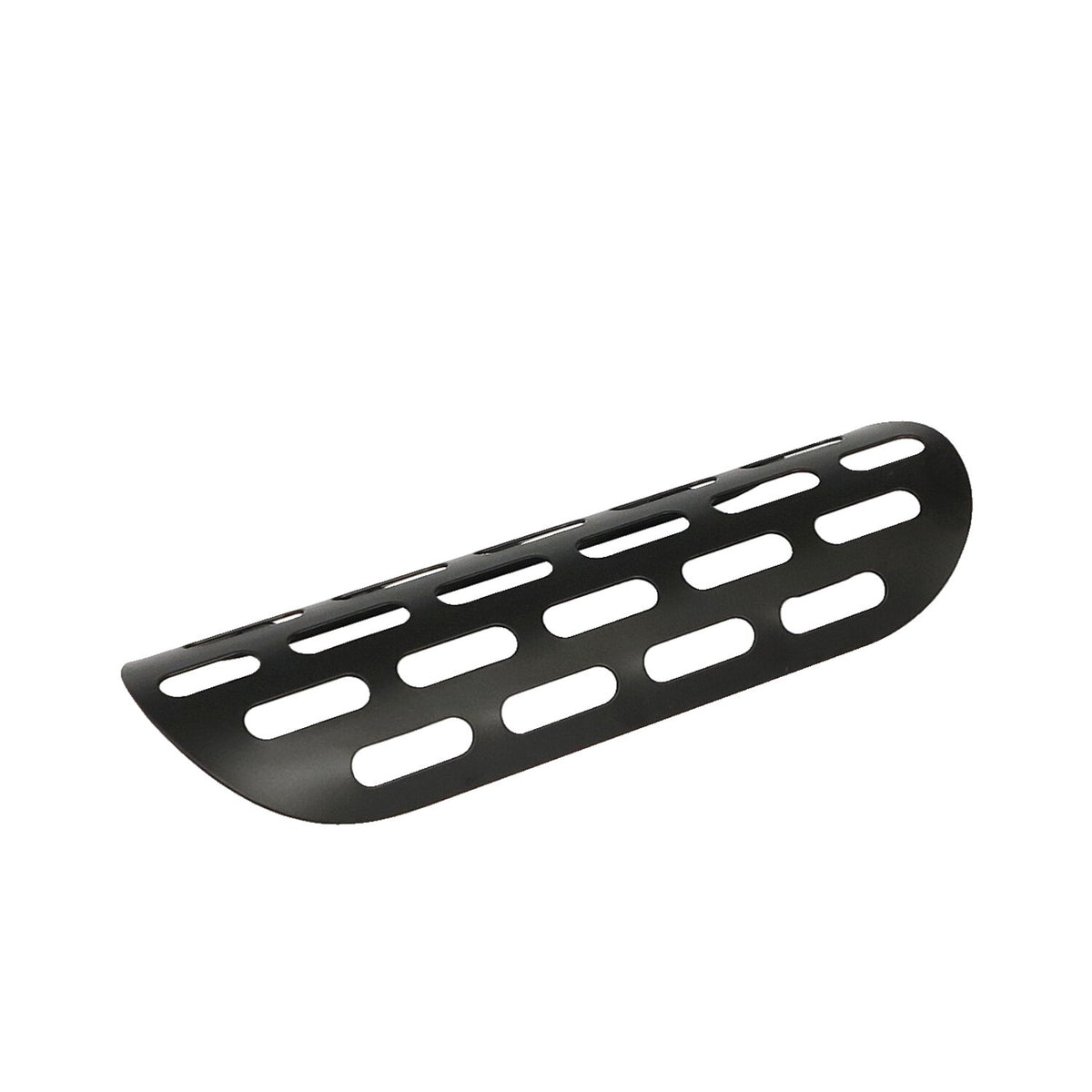 MCS sort varmeskjold med slidser, 22,9 cm