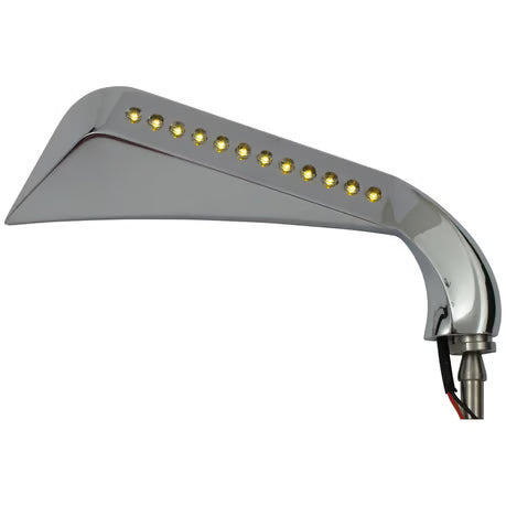 California LED turn signal mirror set. Chrome Item No: 980603