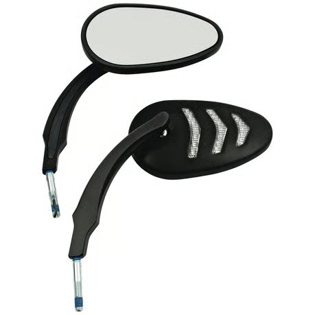 LED billet turn signal mirror set. Black Item No: 980745