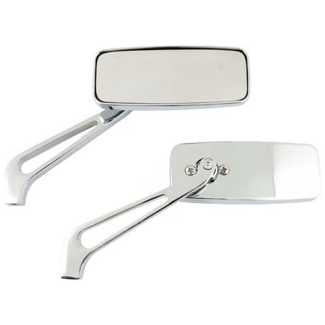 Street-rage mirror set, chrome Item No: 980786